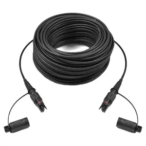 Cabo Óptico Multimodo OM3 MPO-UPC Optitap 12 Vias 50-125 LSZH Blindado 300m para Áudio e Vídeo Cabo Óptico Multimodo OM3 MPO-UPC Optitap 12 Vias 50-125 LSZH Blindado 300m Profissional