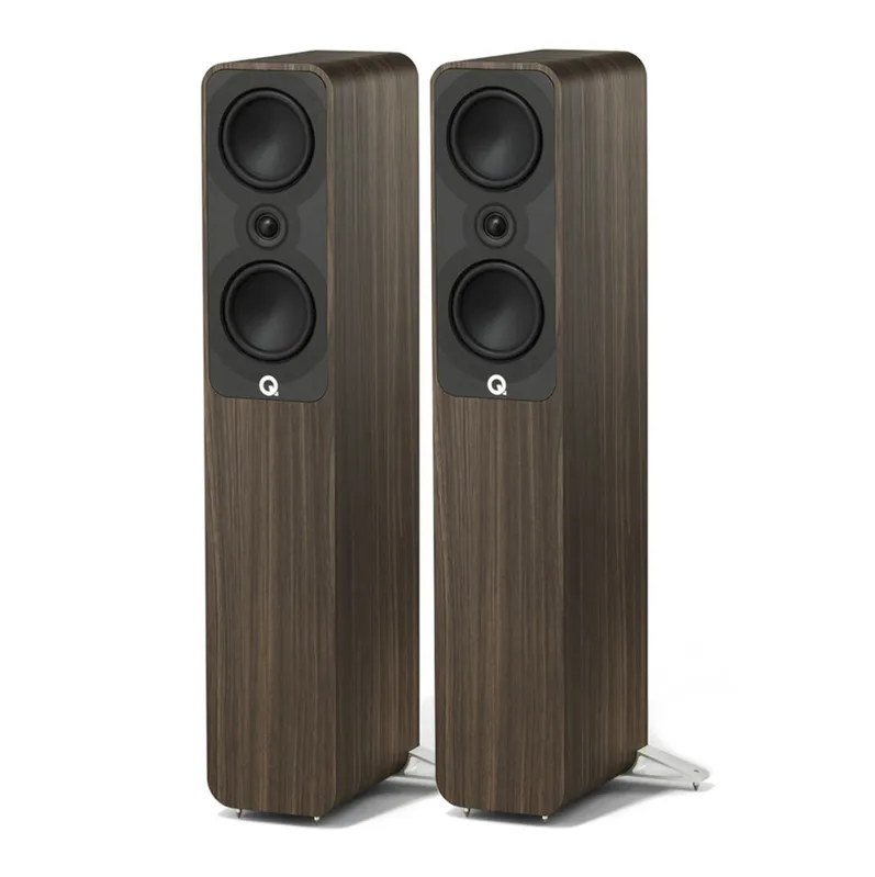 Caixas acústica Torres Q Acoustics 5040 - 150w ( Rosewood ) Par