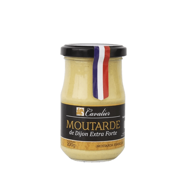 Mostarda Dijon Francesa Cavalier Extra Forte 200g