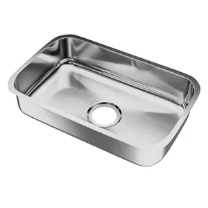 Cuba de Embutir Retangular Aço Inox Polido N02 Forminox Cuba de Embutir Retangular 56x33,5x14cm Aço Inox Forminox N02