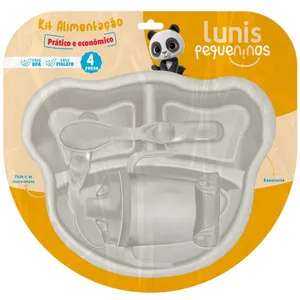 Kit Alimentação Com 4 Peças Lunis Pequeninos Kit Alimentacao Com 4 Pecas Lunis Pequeninos