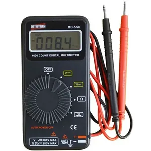 Multímetro Digital Portátil MD-550 - 04323 - INSTRUTHERM