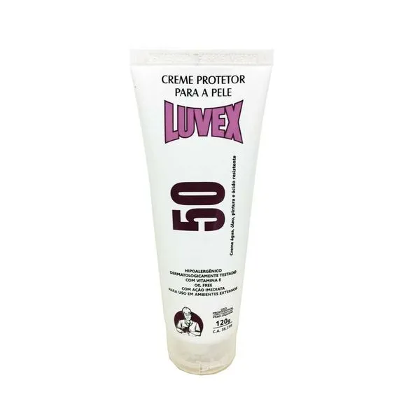 Creme Protetor 120G FPS-50 Contra Raios UVA/UVB - Luvex