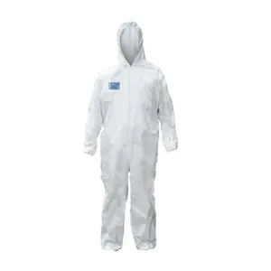 Macacão de Proteção com Capuz Branco Confort VIC85200 - VICSA M