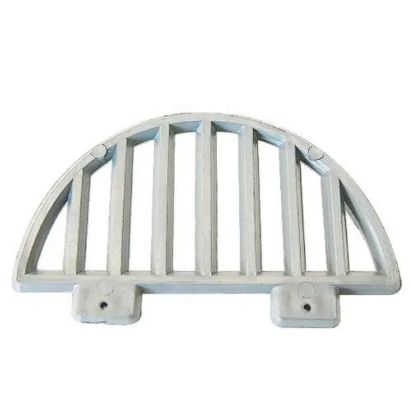 Grade Passarinheira Ondulada Cinza 95x50x5mm Proteção Contra Pássaros com Abas Plastipan Grade Passarinheira Ondulada 95x50x5mm com Abas Cinza Pacote com 100 Peças Plastipan