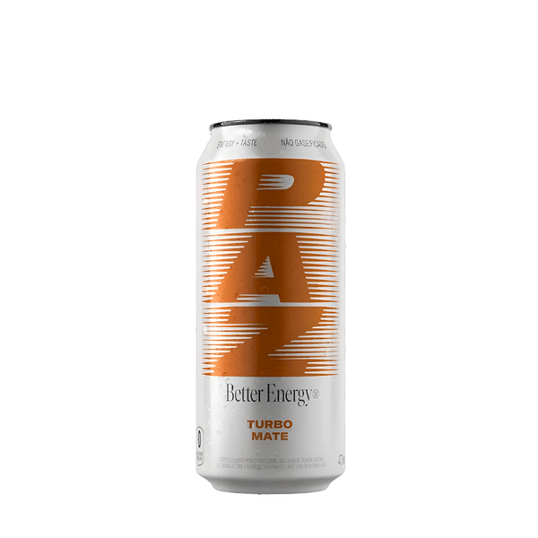 Energético Sem Açúcar Turbo Mate Paz – 473ml
