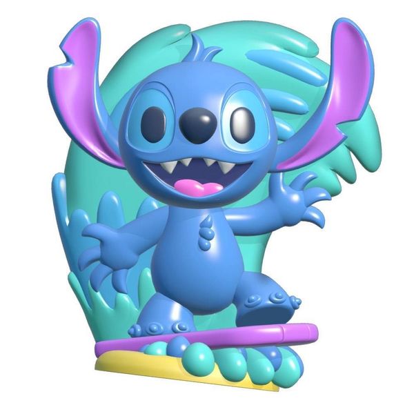 Kit de Pintura - Gesso - Disney - Stitch - Toyng