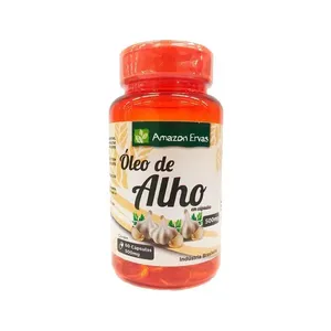 Óleo Amazonervas Alho 60 Cápsulas 500mg