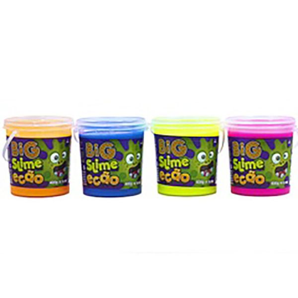 Pote de Slime - Big Slime Ecão - Sortido - Kidszone