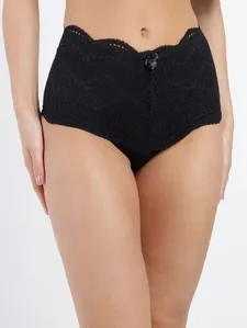 Calcinha Alta Feminina Preto GG