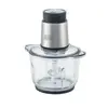 Miniprocessador de Alimentos Black Decker MP300G Antiaderente em Inox, Modo de 2 ou 4 Lâminas com 2 Velocidades - 300W Inox / 110