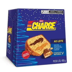 Panettone Charge ao Leite com Recheio Cremoso 450g