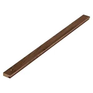 Acabamento Fêmea para Painel Ripado Noce Oro New em MDF 270x30cm Eucatex Acabamento Fêmea para Painel Ripado Noce Oro New MDF Eucatex