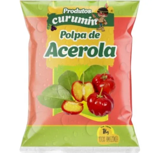 Polpa De Acerola Produtos Curumim 1kg