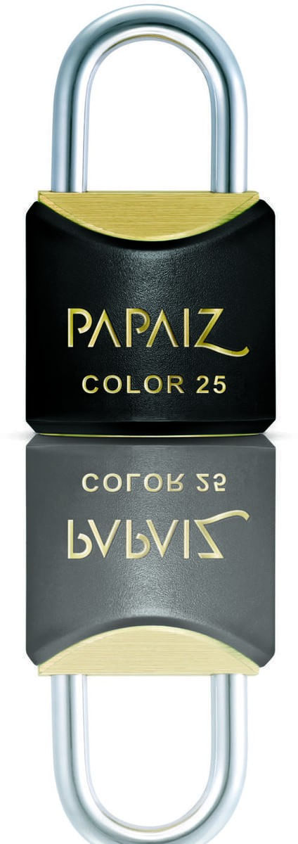 Cadeado Papaiz CR30 SM 30MM Serie Color Preto