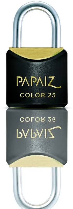 Cadeado Papaiz CR30 SM 30MM Serie Color Preto