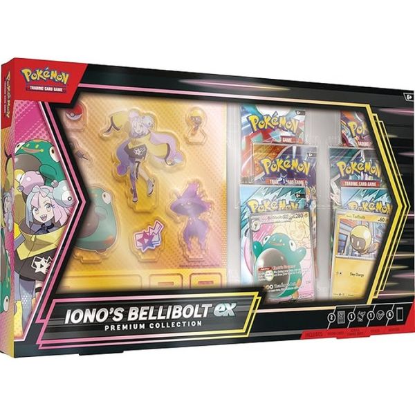 POKEMON TCG EM INGLES - IONO´S BELLIBOLT EX PREMIUM EX COLLECTION - THE POKÉMON COMPANY