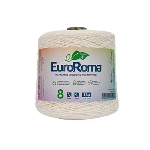 Barbante Euroroma Cru 4/8 1kg 762m