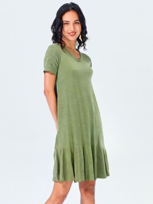 Vestido Midi Feminino VERDE P