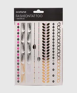 FASHION TATTOO - TATUAGEM TEMPORÁRIA FT8 ÚNICO Único