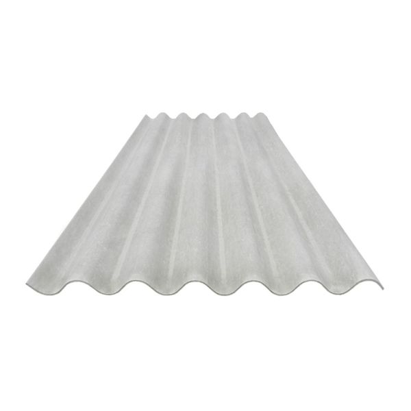 Telha Ondulada Cimentícia Cinza 4mm 1,22x0,50m Multilit Telha Ondulada Cimentícia 4mm 1,22X0,50m Multilit