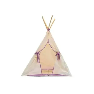 Cabana Infantil Nash de Algodão com Design Exclusivo para Crianças Lilás Brics Cabana Infantil Nash de Algodão para Crianças Lilás Brics