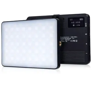 Luz de LED RGB Portátil para Celular, Tablet e Câmera