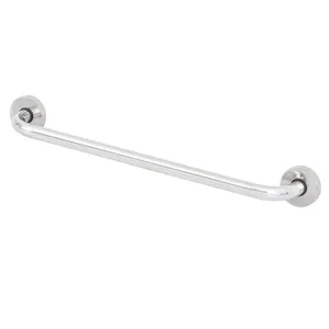 Alça De Apoio Banheiro Inox Barra 60cm Acessibilidade Resistente Box Segurança