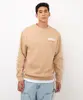 blusão de moletom nasa bege claro P
