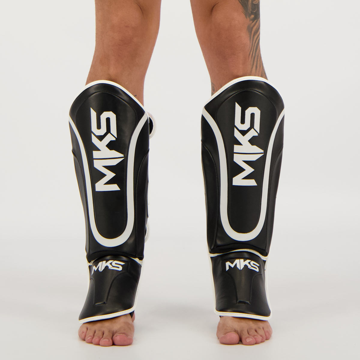 Protetor de Canela MKS Muay Thai Prospect Preta