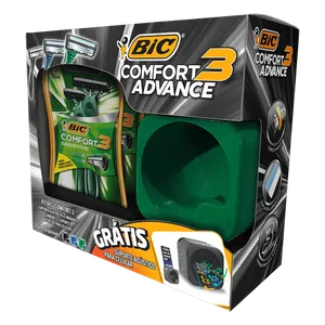 Kit Ap Bic Comfort 3 Verde C/4+Amplificador Som D