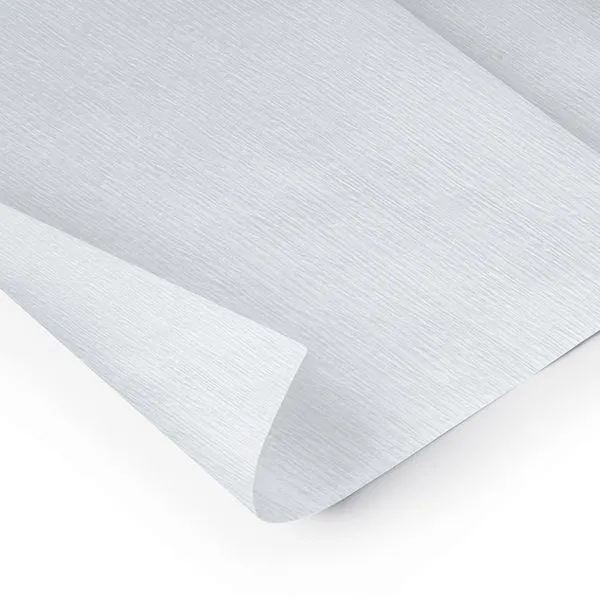 Papel Crepom Mais Branco Rolo 48cm X 2 Metros 030000 - Ridet