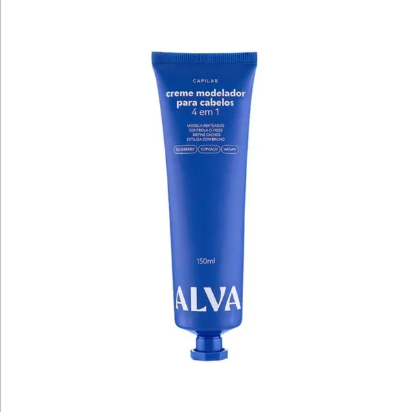 Creme Modelador para Cabelos 4 em 1 Alva 150ml