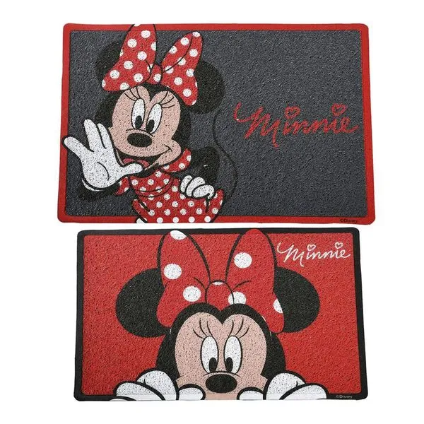 Tapete Capacho Minnie Plástico Sortido DIS070 - Disney