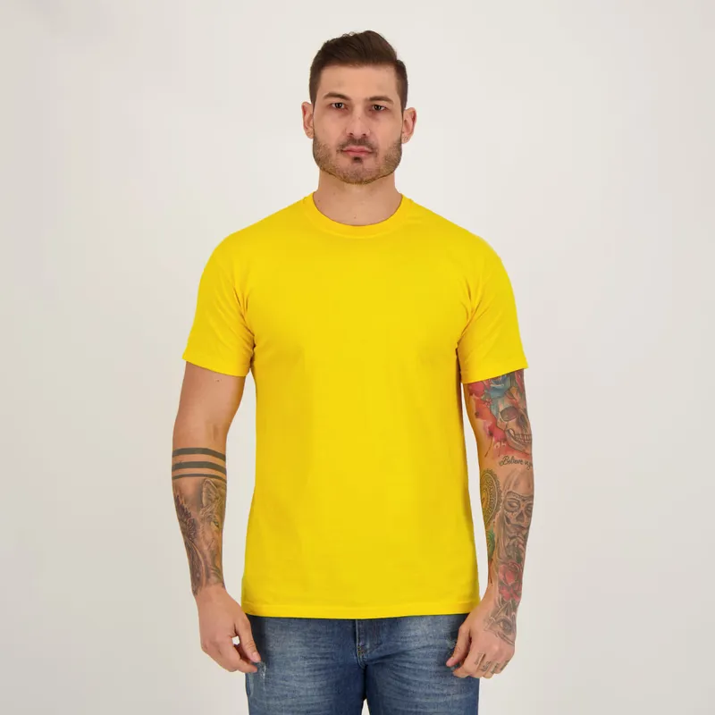 Camiseta Dras Básica I Amarela