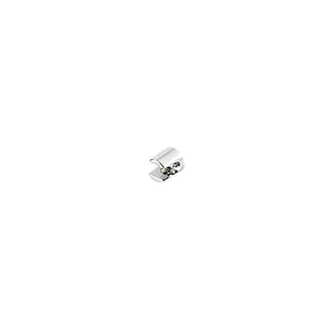 Suporte Redondo Fenda Cromado para Prateleira de Vidro 2 Peças Criativa Suporte Redondo Fenda para Prateleira de Vidro 8mm Cromado 02 Peças