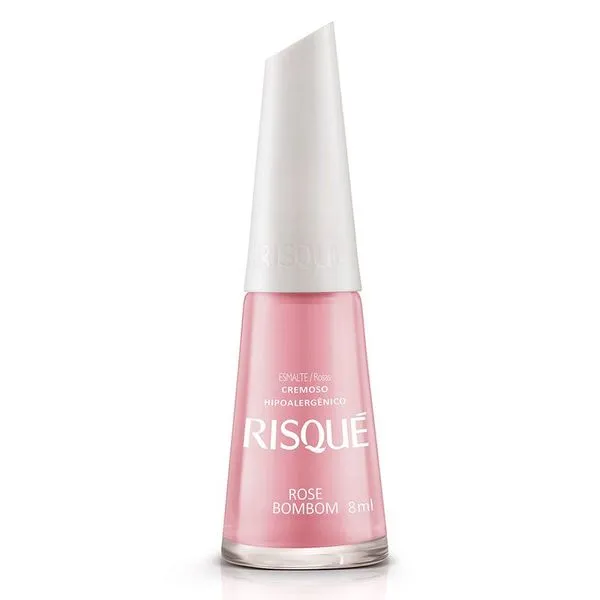 Esmalte Risqué Cremoso Rose Bombom