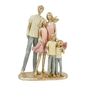 Estátua Decorativa Família Concepts Life Dourado 437-4220167