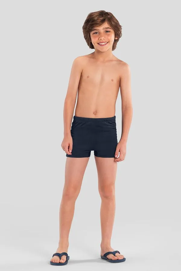 Sunga boxer infantil menino em malha UV Brandili - 6