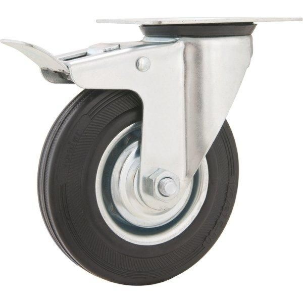 Rodizio Gir C/freio 6"medio Preto Vonder