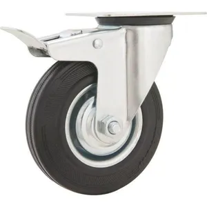 Rodizio Gir C/freio 6"medio Preto Vonder
