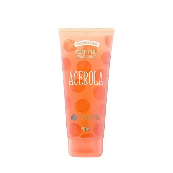 Calda de Banho Sabonete Líquido L'Occitane Acerola 200ml