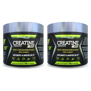 Kit 2 Creatina Monohidratada XPRO 100g Prolj Nutritional CREATINE MONOHIDRATADA XPRO 100G KIT 2