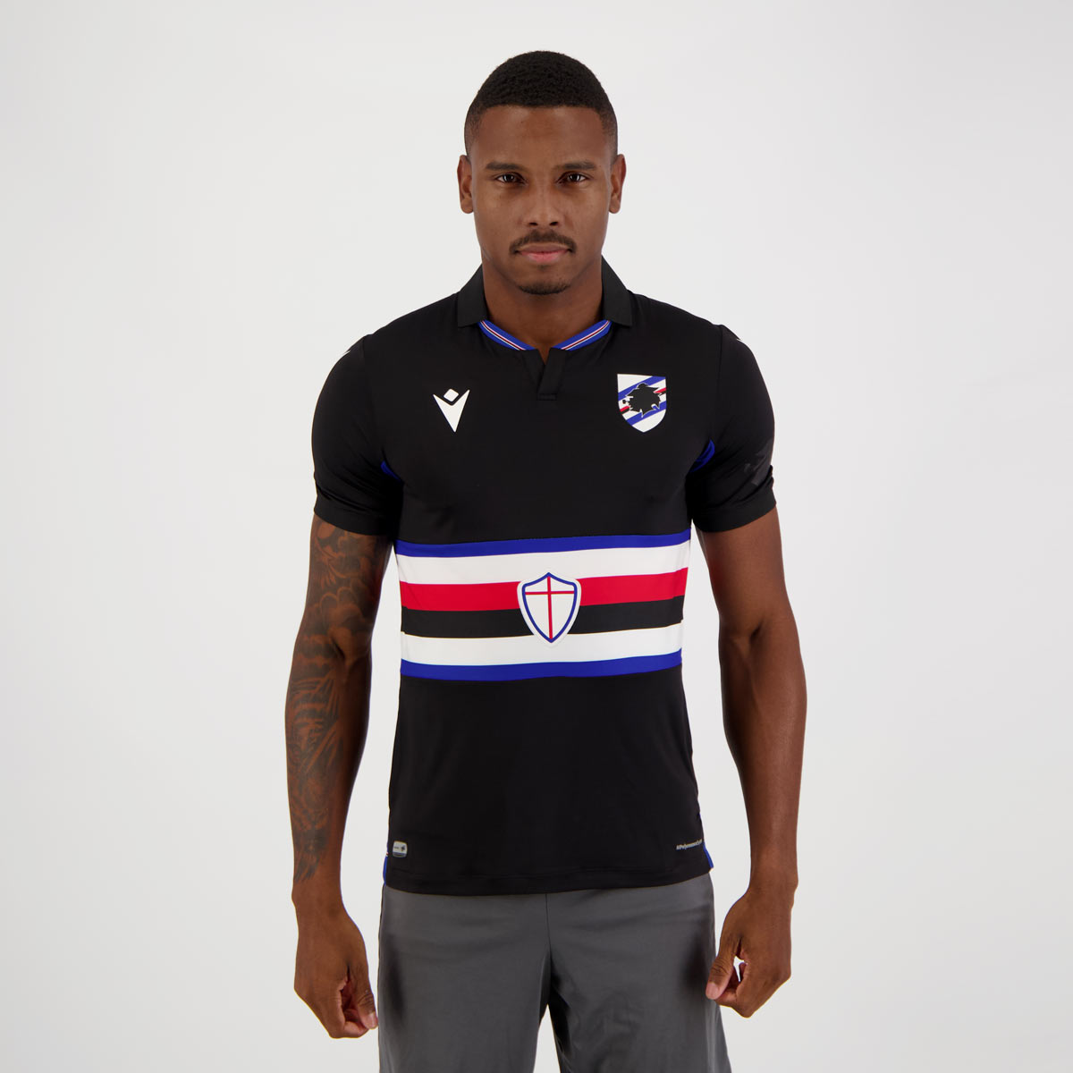 Camisa Macron Sampdoria Third 2021 Authentic