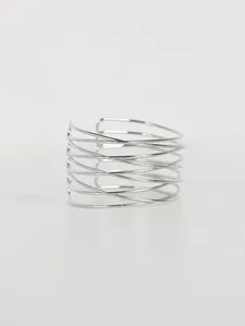 Bracelete Rígido Orgânico PRATA