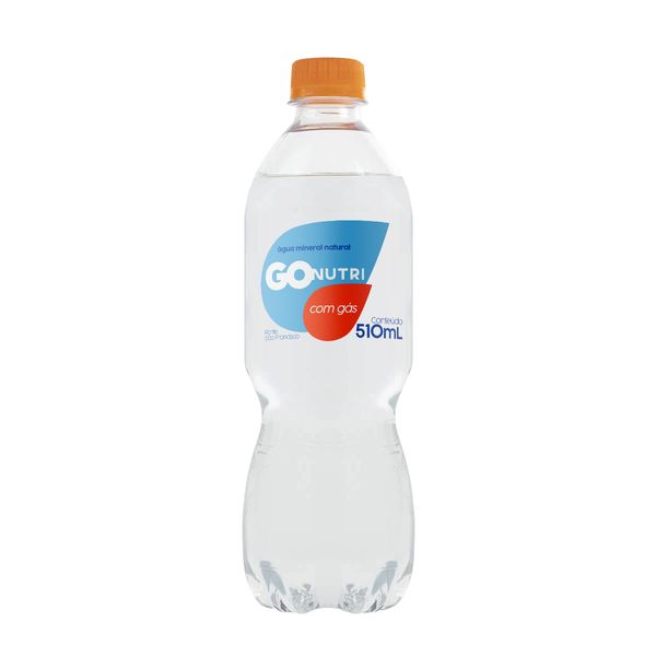 Água Mineral Natural GOnutri com Gás - 510ml