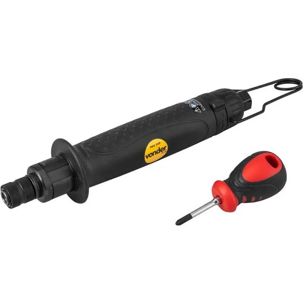 Parafusadeira pneumática encaixe de 1/4" 0,3 N.m - 4,5 N.m PRV 345 VONDER PLUS