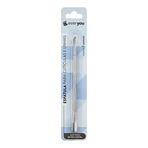 Espátula Inox Ever You Ponta Dupla Para Cutículas E Unhas 1 Unidade