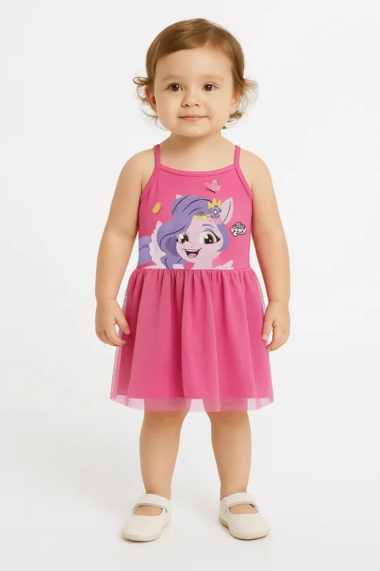 Vestido Infantil Para Menina - PINK 1