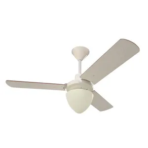 Ventilador de Teto Ice 105cm 3 Pás 220V Controle Parede Branco Aliseu